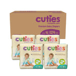 Cuties Complete Care Diapers, Skin Smart, Absorbent, Hypoallergenic, Flexible and Secure Tabs, Comes in Multiple Sizes 75836727