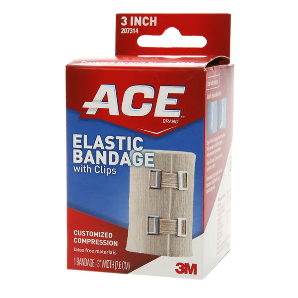 Ace Elastic Bandage, Box of 72, Beige 97075161