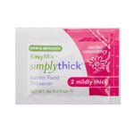 SimplyThick Easy Mix Food and Beverage Thickener, 6 Gram Individual Packet Unflavored Gel, Mildly Thick, Box of 200 63085086