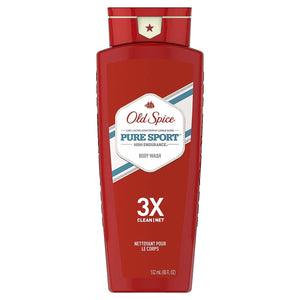 Old Spice Pure Sport Body Wash, Liquid 18 oz. Bottle, Clean Scent, 1 Each 89793723