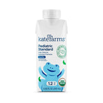 Kate Farms Pediatric Standard 1.2 Formula, Vanilla and Chocolate Flavors, Sole Source Nutrition, Nutritional Supplement Drinks, Feeding Tube Meals, Protein Shakes for Kids, 8.45 FL Oz, Pack of 12 or 1 Each 66702505