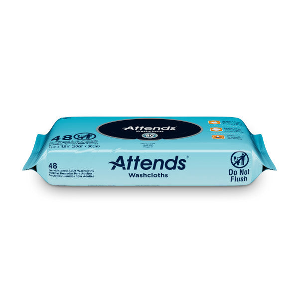 Attends Washcloths Scented, On-the-Go Pack 80894610