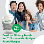NanoVM Unflavored Pediatric Supplement, 275 Gram Jar Powder, 1 Each 27428198