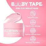 Booby Tape Miracle Pink Clay Breast Mask, Clarify and Detox Skin, 2.64 oz, 1 Count 76177633