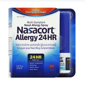 Nasacort 24 Hr Allergy Relief, 55 mcg Strength 60 Spray 51581591