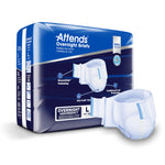 Attends Extended Wear Overnight Briefs, Heavy Absorbency, White 83327603 45376900