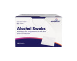 Embecta Alcohol Prep Pad Isopropyl Alcohol, 70% Individual Packet, NonSterile, 1 X 3/4 Inch 100 Count 11989132