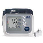 A&D Medical Premium Multi-User Blood Pressure Monitor, Wide Range Blood Pressure Cuff (22 - 42 cm / 8.6 - 16.5”) Home BP Monitor with AC Adapter 54183893