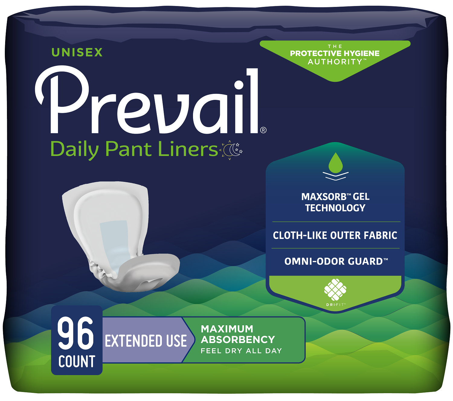 Prevail Daily Incontinence Pant Liners 77418010