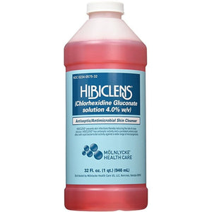 Hibiclens CHG Antiseptic / Antimicrobial Skin Cleanser, 4% Strength CHG (Chlorhexidine Gluconate), 32 oz Bottle 98537244 67263588