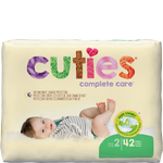 Cuties Complete Care Diapers, Skin Smart, Absorbent, Hypoallergenic, Flexible and Secure Tabs, Comes in Multiple Sizes 77011309