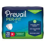 Prevail Per-Fit Unisex Daily Briefs, Maximum Plus Absorbency, Refastenable Tabs 22917748 92227564