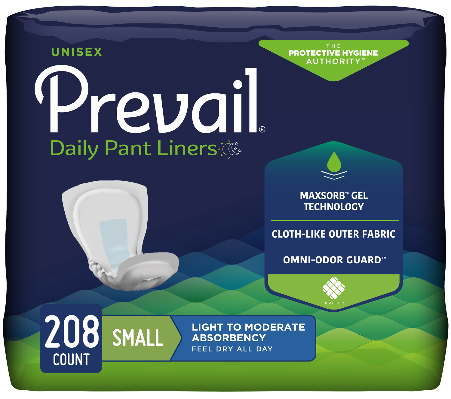 Prevail Daily Incontinence Pant Liners 85284164