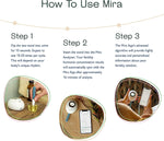 Mira Fertility MAX Starter Kit, Predict & Confirm Ovulation + 6 Day Fertility Window, Mira Analyzer, 20 Mira Max Wands to Track Actual E3G, LH, & Progesterone (PdG) Levels + Mira App Included 64563300