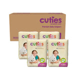 Cuties Complete Care Diapers, Skin Smart, Absorbent, Hypoallergenic, Flexible and Secure Tabs, Comes in Multiple Sizes 31818235