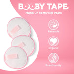 Booby Tape Reusable Makeup Remover Pads, Eco-Friendly Face Rounds, Cleanse Face & Body, 3 Pads (Pack of 1) 21761394