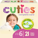 Cuties Complete Care Diapers, Skin Smart, Absorbent, Hypoallergenic, Flexible and Secure Tabs, Comes in Multiple Sizes 58235506