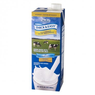 Thick & Easy Thickened Beverage 32 oz. Bottle Dairy Ready to Use Honey, Case of 8 18459340
