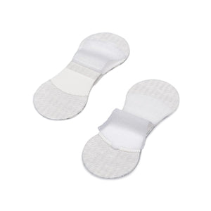 TIDI 3300M Grip-Lok Medium Securement Device, Flexible Material, Low-Profile Design for Comfort, White, Pack of 100 98777400