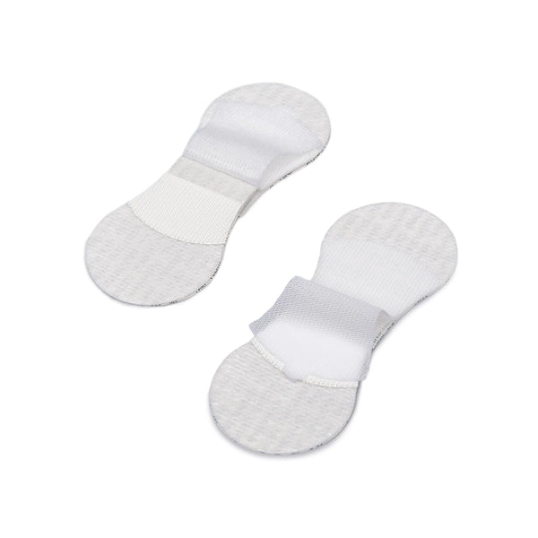 TIDI 3300M Grip-Lok Medium Securement Device, Flexible Material, Low-Profile Design for Comfort, White, Pack of 100 98777400