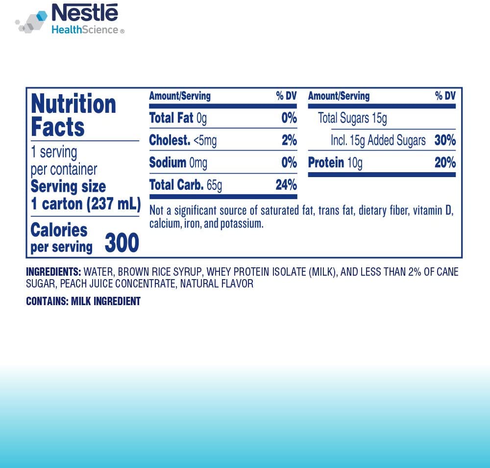 Boost Soothe Boost Sooth Clear Nutritional Drink, 8 oz. Carton