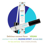 Exsens Hot Kiss Lip Gloss for Couples, Enhance Sensation and Pleasure with Cool Tingling and Warm Buzzing Effect, Vegan and Body Safe, 7 ml (0.24 fl.oz), 1 count 89026135