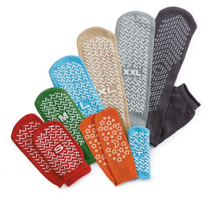 Double-Tread Slippers, Beige, 1 Pair