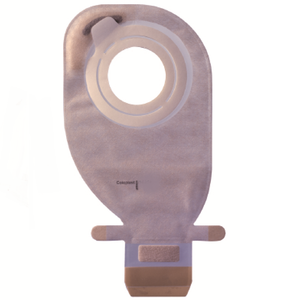 Assura AC Two-Piece Drainable Ostomy Pouch X-Large Box of 20, Transparent
