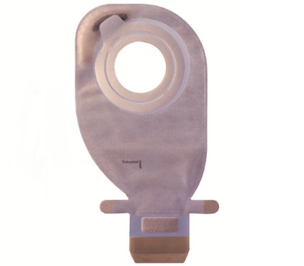 Assura AC Two-Piece Drainable Ostomy Pouch X-Large Box of 20, Transparent