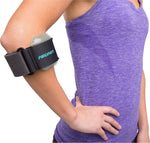 Aircast Pneumatic Armband, Tennis/Golfers Elbow Support Strap, Black, Left or Right Arm 99551738