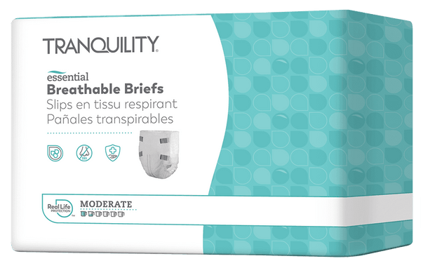 Tranquility Essential Briefs, Moderate Absorbency  14455484