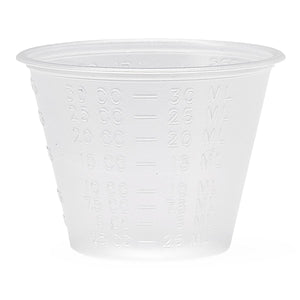 Medline Non-Sterile Graduated Plastic Medicine Cups 1 oz, Pack of 100