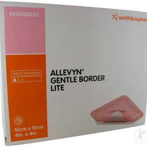 Allevyn 66800835 Thin Silicone Foam Dressing 4 X 4 Inch, Box of 10