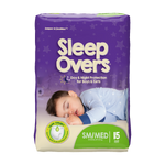 SleepOvers Small/Medium, 45 - 65 lbs, Pack of 15