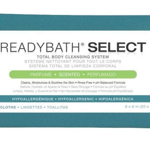 ReadyBath SELECT Disposable Washcloths Medium Weight Scented Case of 30 78135308