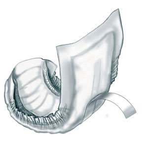 Sure Care Bladder Control Pads for Men Heavy Absorbency 6-1/2