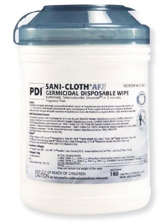 Sani-Cloth P13872 Disinfectant Cleaner, Case of 1920