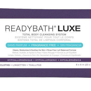 Medline ReadyBath LUXE Total Body Cleansing Heavyweight Washcloths: Fragrance Free, 192 Count 20962506