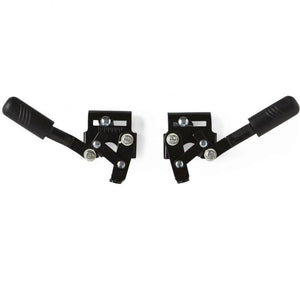 Medline Extra Wide Wheelchair Parts: Wheel Lock/Brake Assembly, 2 Count