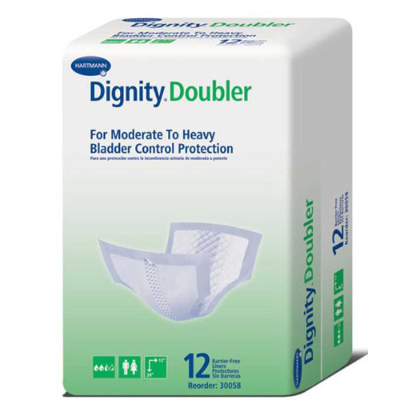 Dignity Doubler Pads, Extra-Large, Pack of 12 47413099