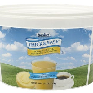 Thick & Easy Food and Beverage Thickener 40 oz. Tub Unflavored Ready to Mix Honey / Nectar EA/1 87850147