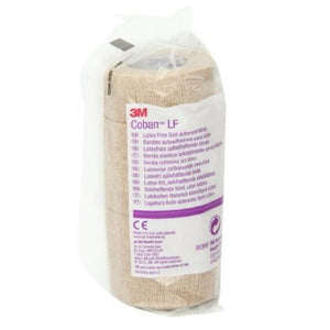 3M Coban LF Cohesive Bandage Case of 12, Tan