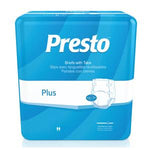 Presto Breathable Brief, Value Plus Absorbency, XL, Beige, Case of 80 51294711