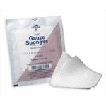Medline Woven Sterile Gauze Sponges 4 x 4 Inch 12Ply Case of 1200
