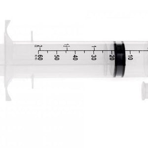 Medline Enteral Feeding and Irrigation Syringes: FLT TP W/RNG, 60.00 MM, 30 Count 74200417