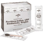 Povidone Iodine 10% USP Swabstick, Pack of 3