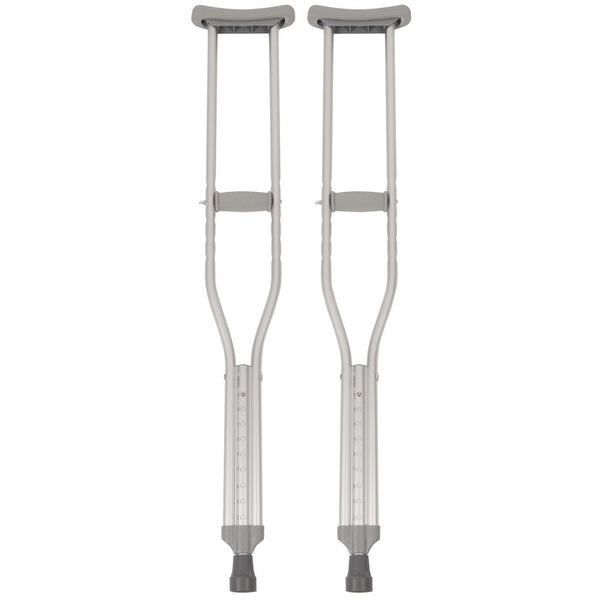 Underarm Crutch McKesson 146-10402-8 Aluminum Adult Tall 350 lbs. 1 pair 73385408