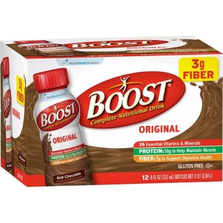 Boost 12230759 Original Nutritional Drink, Case of 24 30999142