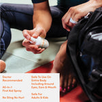 Active Skin Repair Fungus Relief Spray - Natural, Non-Toxic, and No Sting After Sport Treatment for Athletes Foot, Ringworm, Jock Itch, Fungus, and Other Skin Irritations (3 oz)