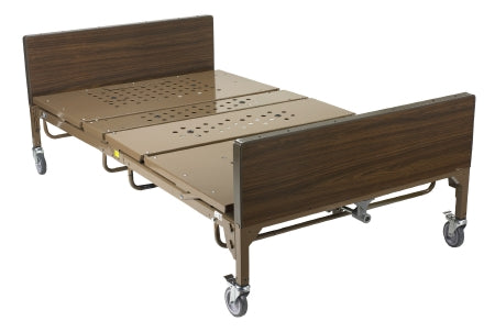 Drive Medical Bariatric Electric Bed, 88 Inch, Spring Deck